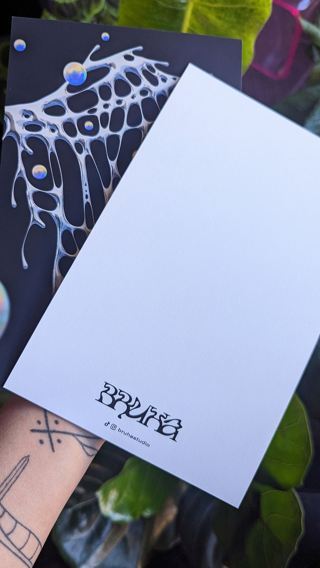 Cyber Faerie Note Card & Art Print